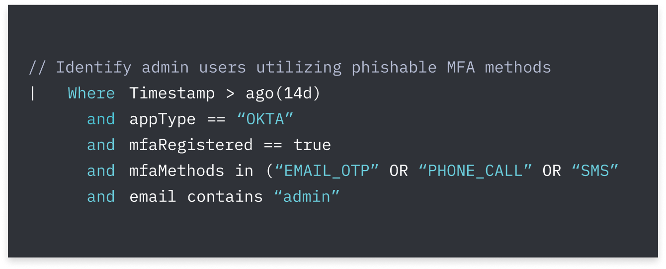screenshot of Push Security
